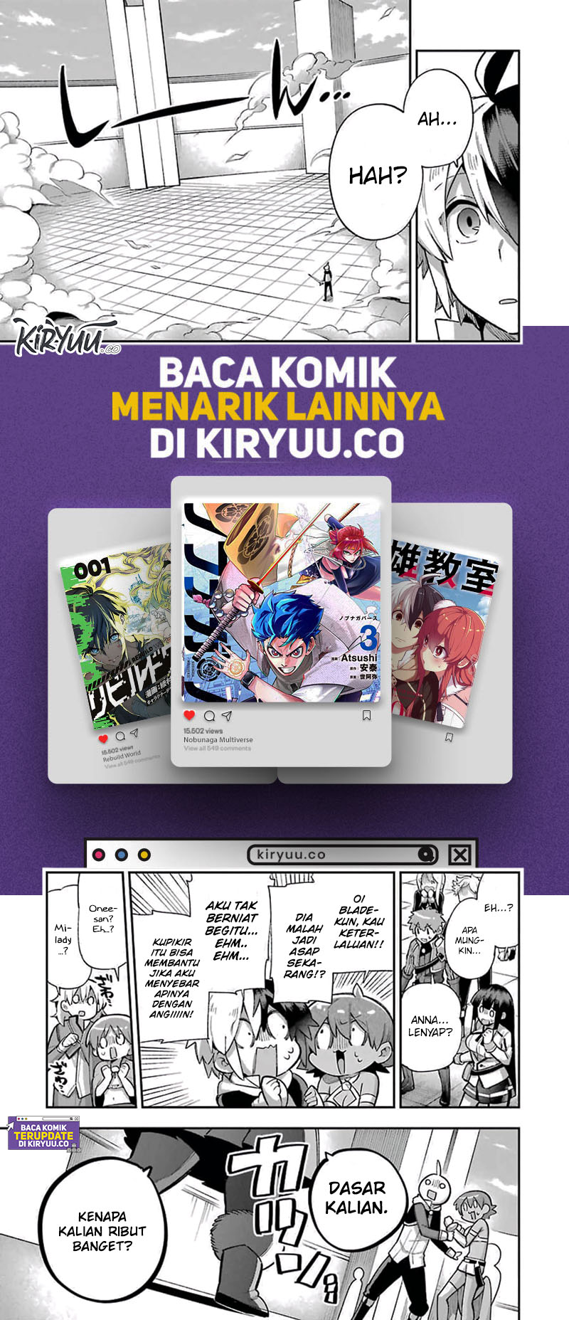 Eiyuu Kyoushitsu Chapter 36 Gambar 19