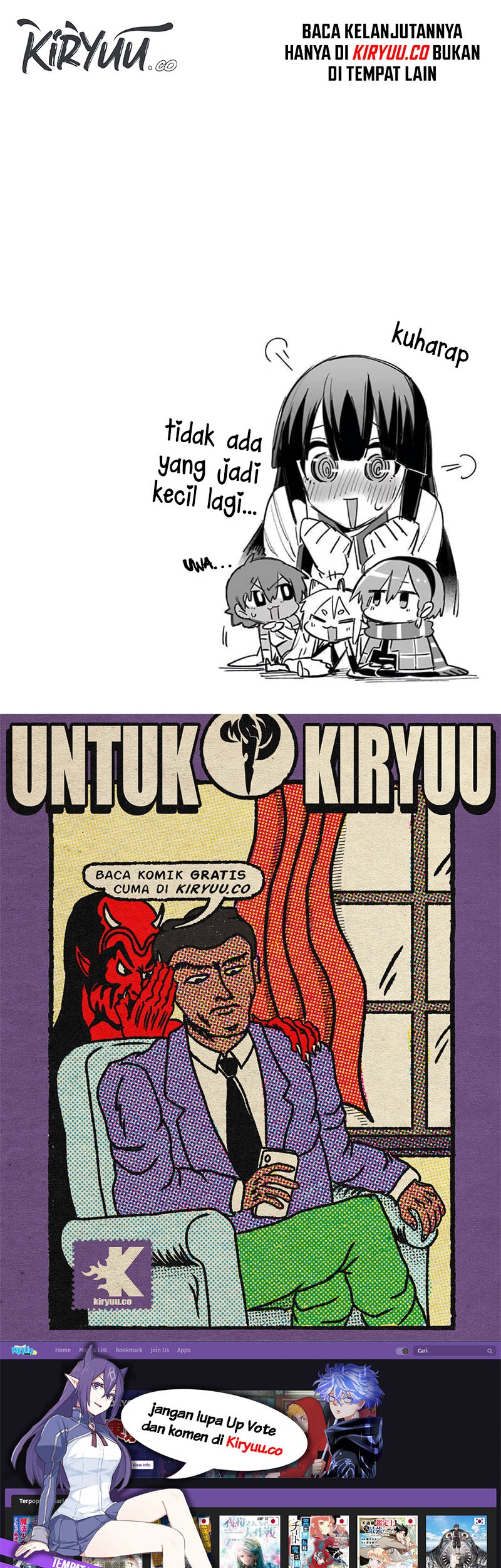 Eiyuu Kyoushitsu Chapter 36 Gambar 45