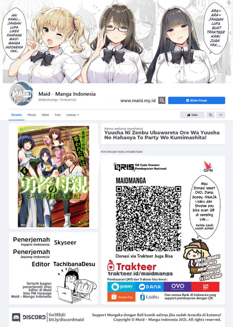 Baca Yuusha ni Zenbu Ubawareta Ore wa Yuusha no Hahaoya to Party wo Kumimashita! Chapter 21 Gambar 2