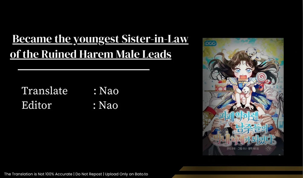 Baca Komik Became the youngest Sister-in-Law of the Ruined Harem Male Leads Chapter 26 Gambar 1