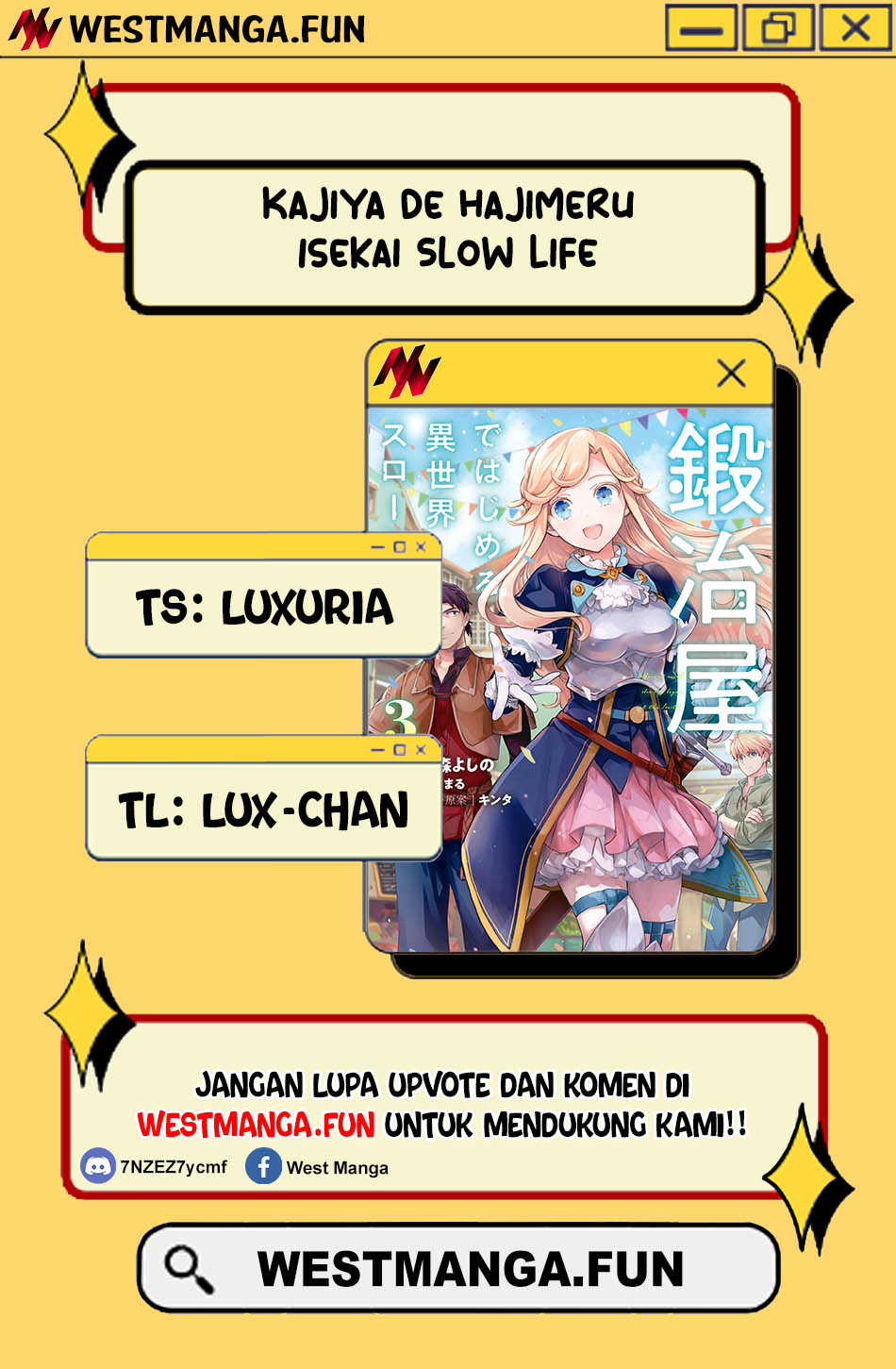 Baca  Kajiya de Hajimeru Isekai Slow Life Chapter 21 Gambar 2