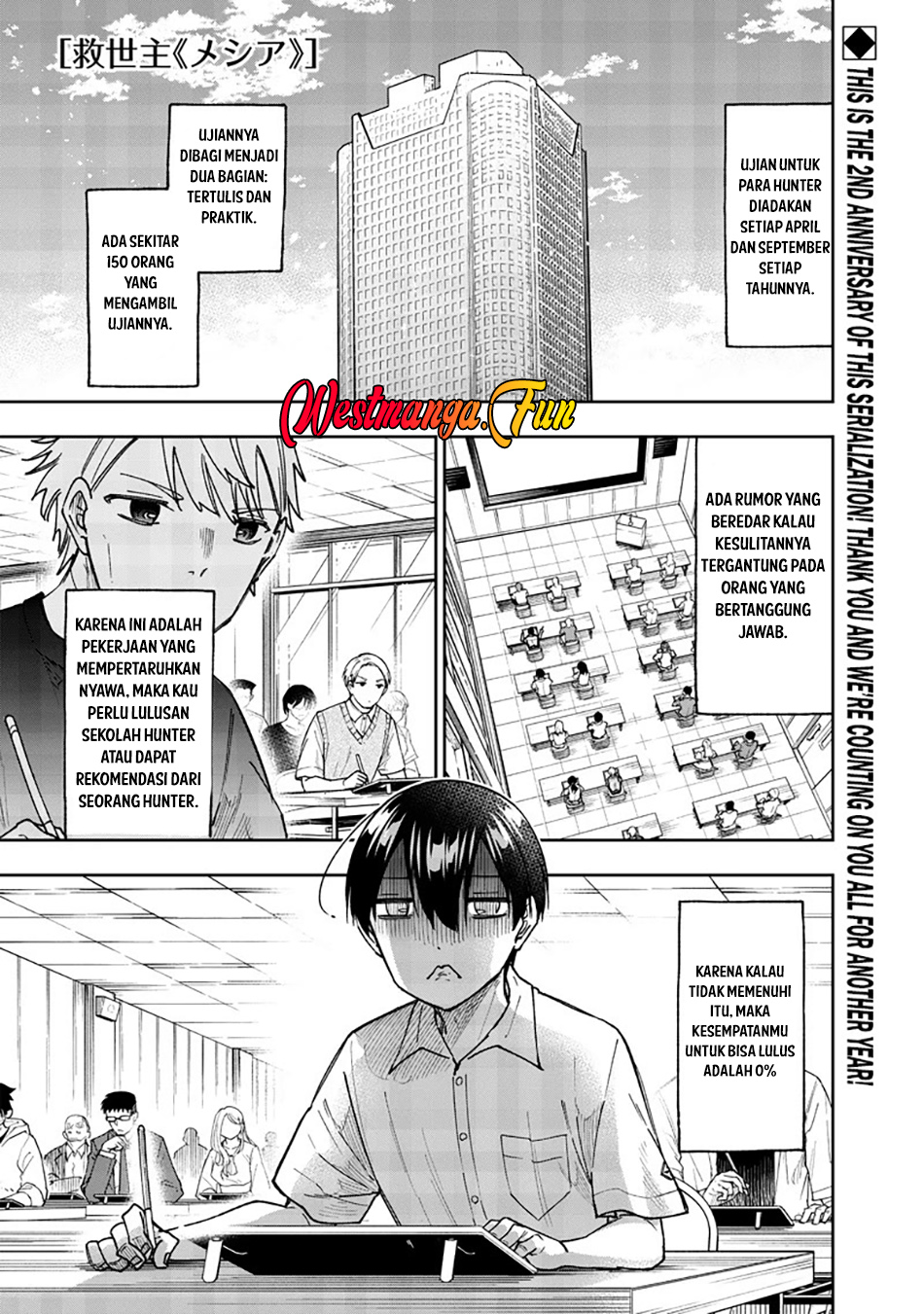 Baca Kyuuseishu MESHIA ~Isekai wo sukutta moto yuusha ga mamono no afureru genjitsu sekai wo musou suru~ Chapter 44 Gambar 2
