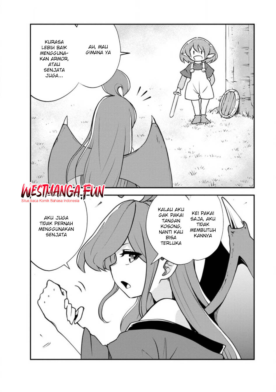 Monster no Goshujin-sama Chapter 74 Gambar 14