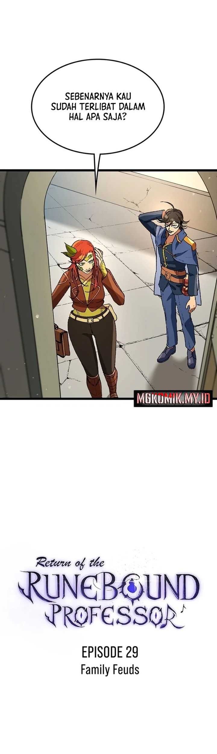 Return of the Renebound Professor Chapter 29 Gambar 30