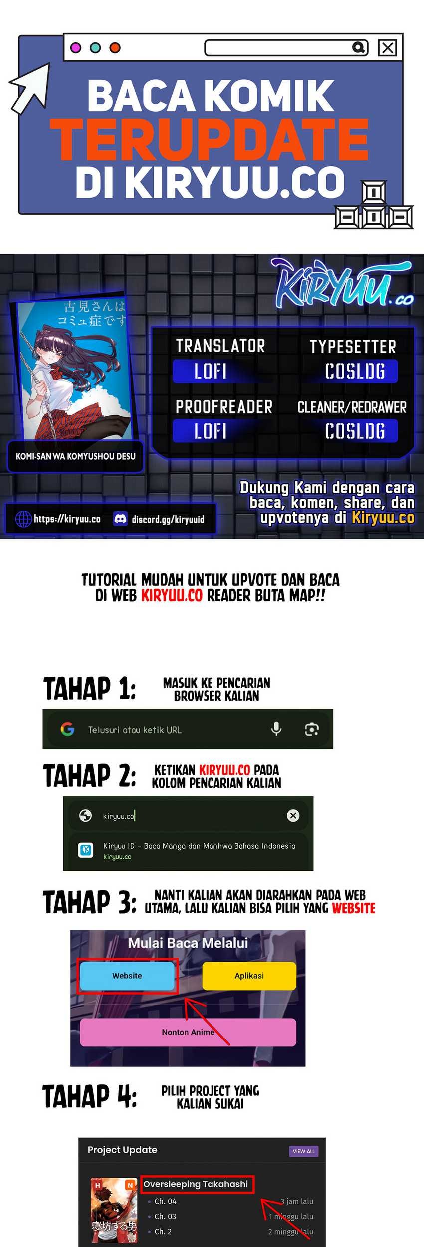 Baca Komik Komi-san wa Komyushou Desu Chapter 491 Gambar 1