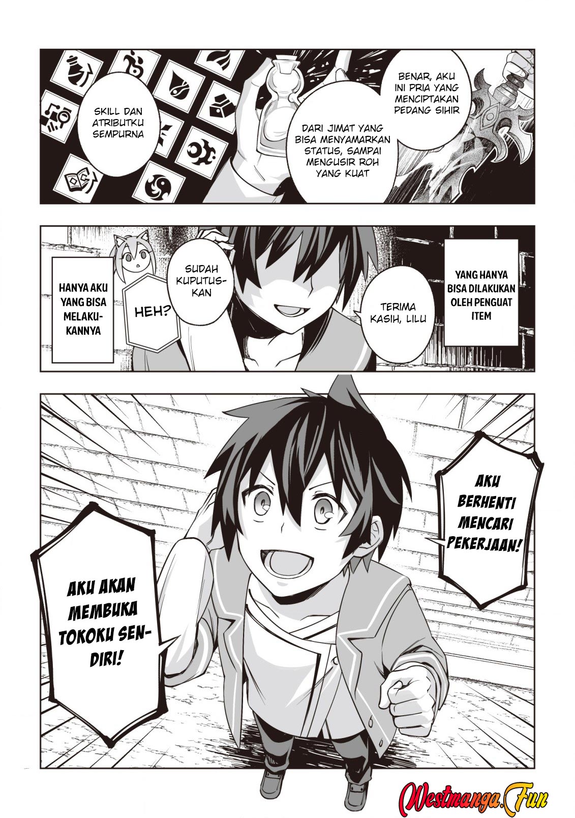 Dragon ni Sando Hikareta Ore no Tensei Shokunin Life Chapter 07 Gambar 25