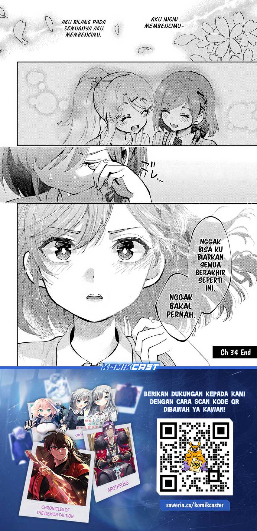 Kurasu no Daikirai na Joshi to Kekkon Suru Koto ni Natta Chapter 34 Gambar 29