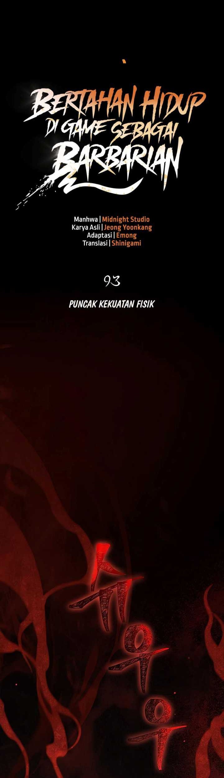 Survive as a Barbarian in the Game Chapter 93 Gambar 19