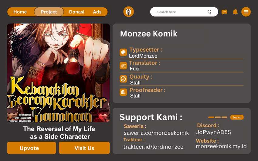 Baca  The Reversal of My Life as a Side Character Chapter 44 Gambar 2