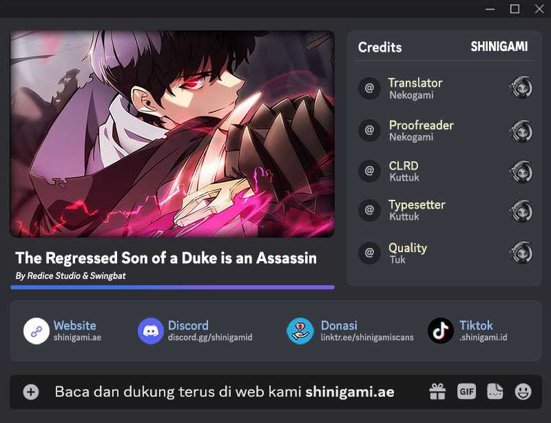 Baca Komik The Regressed Son Of A Duke Is An Assassin Chapter 64 Gambar 1