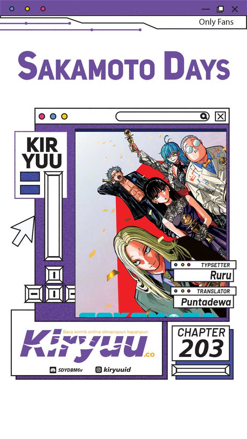 Baca Komik Sakamoto Days Chapter 203 Gambar 1