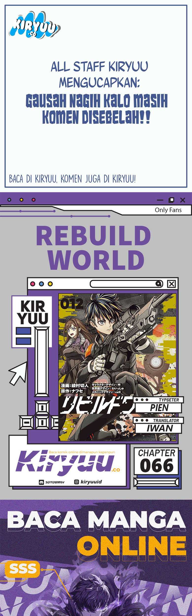 Baca Komik Rebuild World Chapter 66 Gambar 1