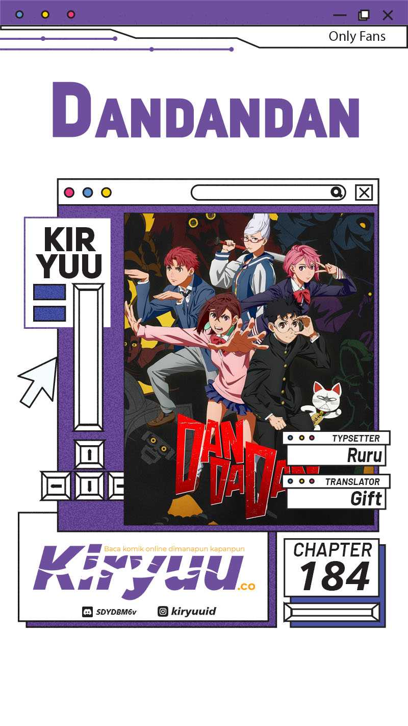 Baca Komik DANDADAN Chapter 184 Gambar 1