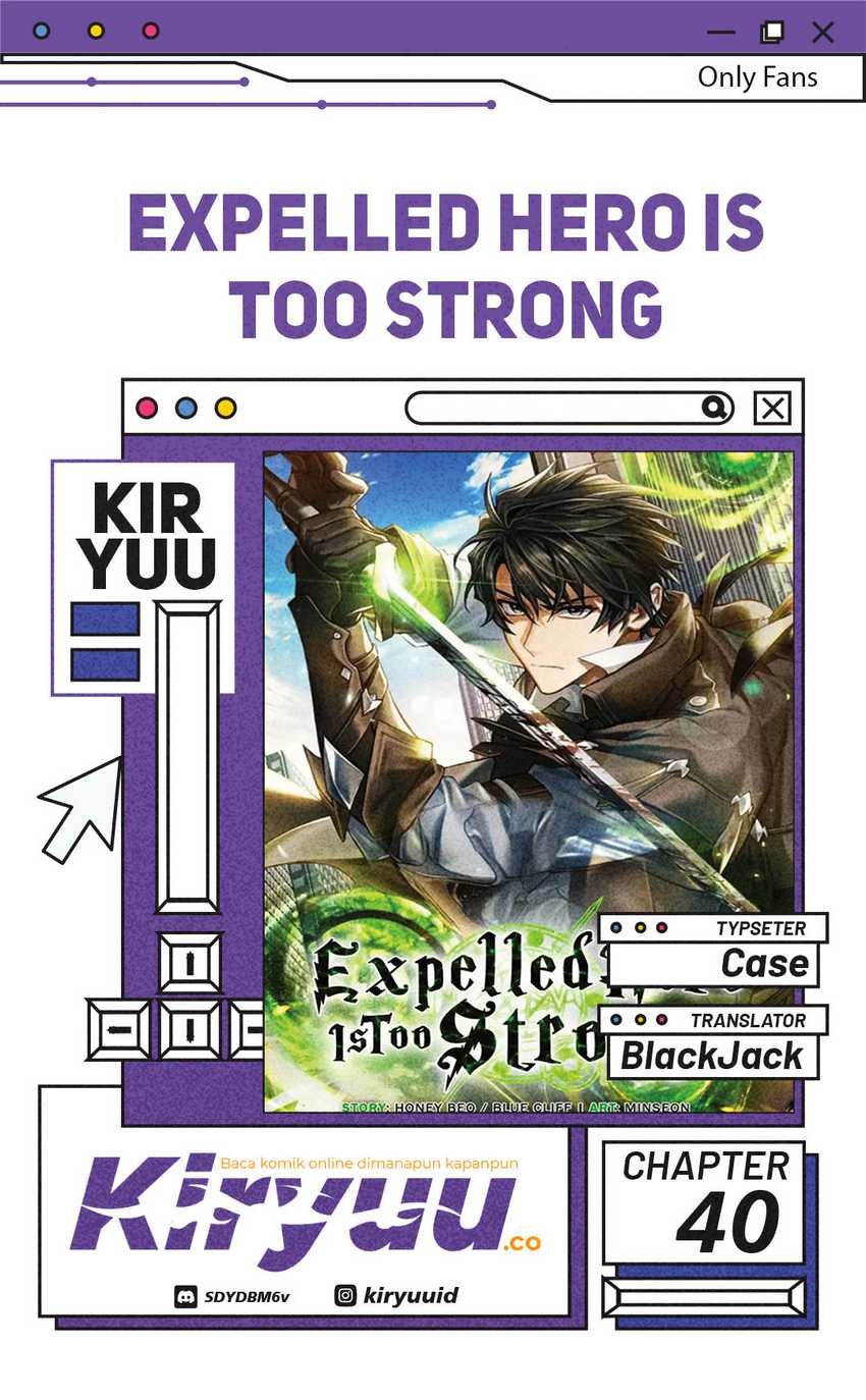 Baca Komik Expelled Hero Is Too Strong Chapter 40 Gambar 1