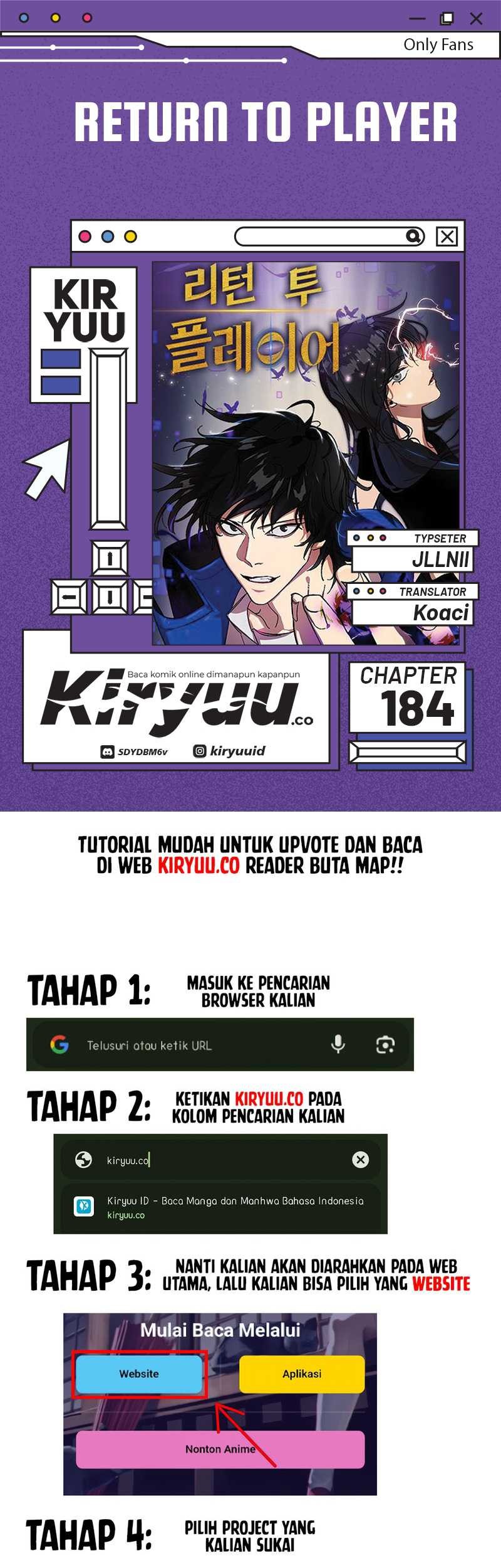 Baca Komik Return to Player Chapter 184 Gambar 1