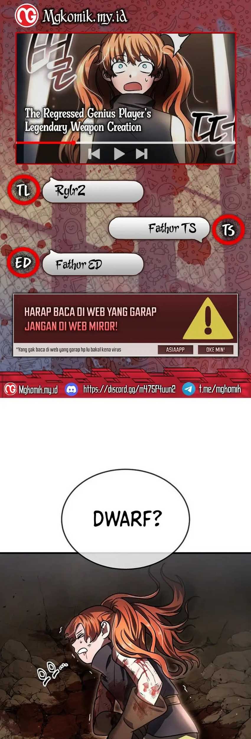 Baca Komik The Regressed Genius Player’s Legendary Weapon Creation Chapter 28 Gambar 1