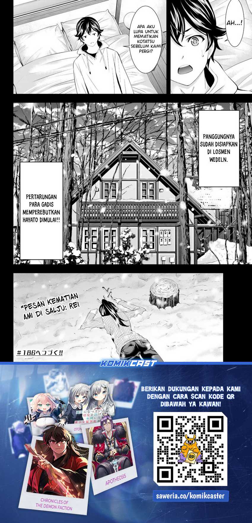 Megami no Kafeterasu (Goddess Café Terrace) Chapter 185 Gambar 19