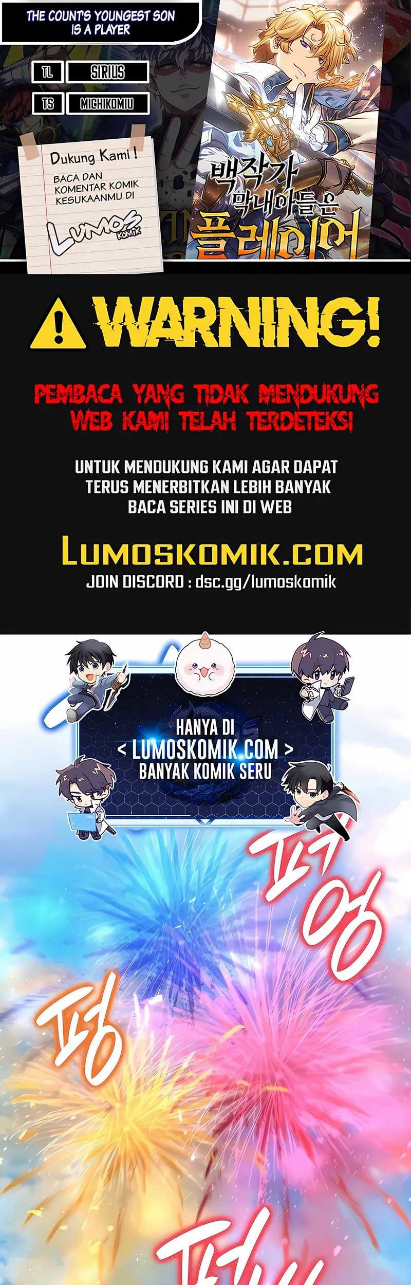 Baca Komik The Count’s Youngest Son Is A Player! Chapter 95 Gambar 1