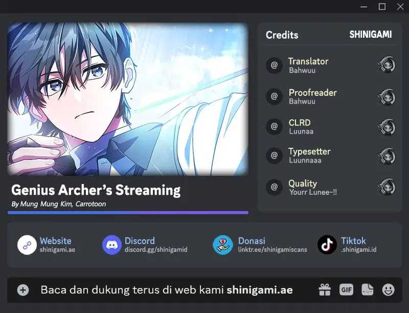 Baca Komik Genius Archer’s Streaming Chapter 53 Gambar 1