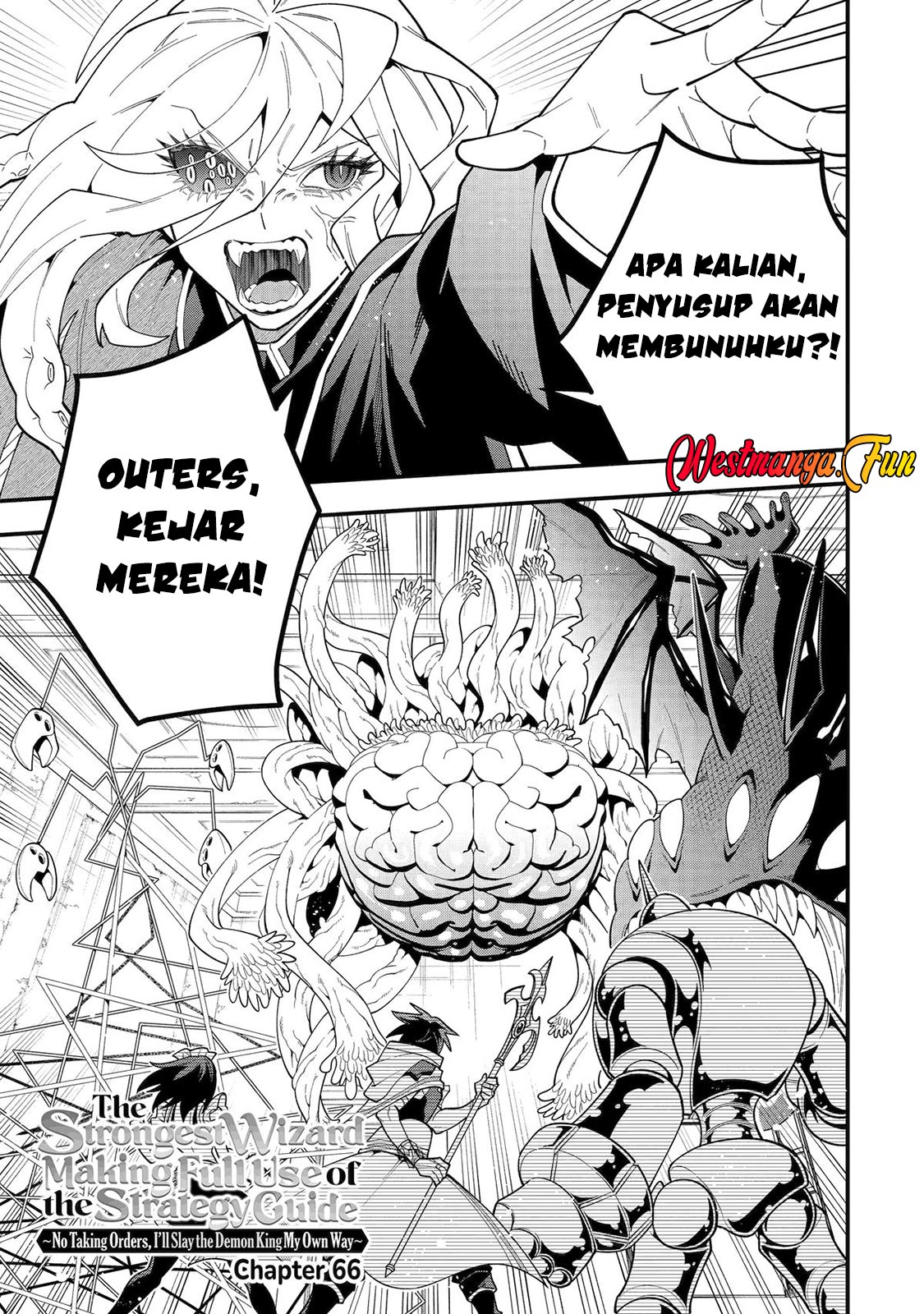 Baca Kouryakuhon o Kushi Suru Saikyou no Mahoutsukai ~”meirei sa sero” to wa Iwa Senai Oreryuu Mao Tobatsu Saizen Ruuto ~ Chapter 66 Gambar 2
