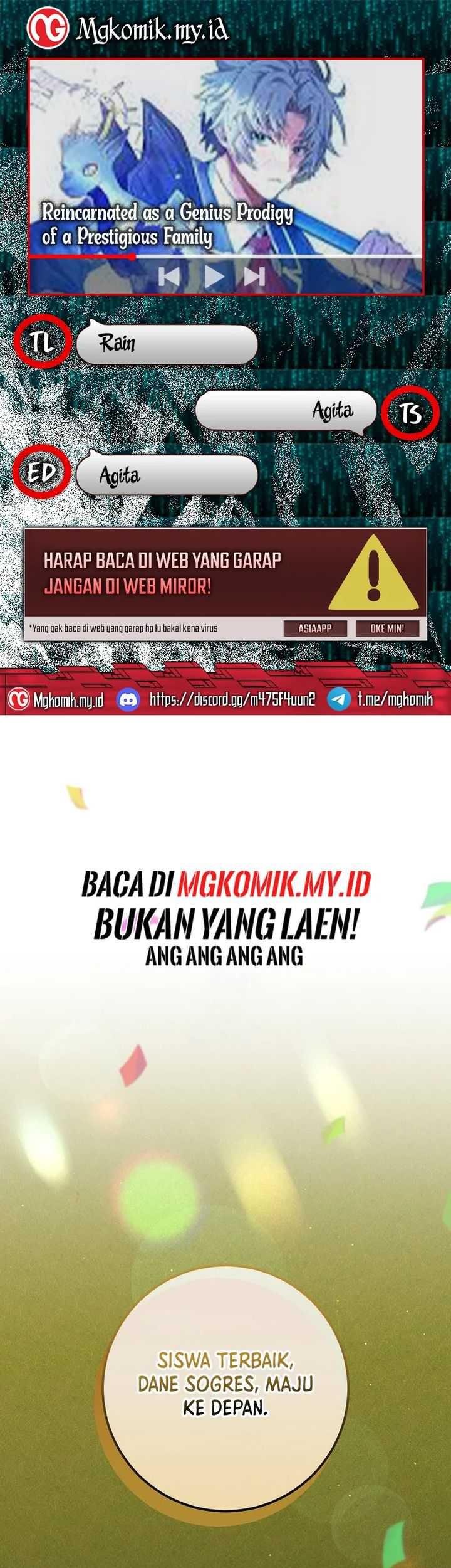 Baca Komik Reincarnated as a Genius Prodigy of a Prestigious Family Chapter 29 Gambar 1