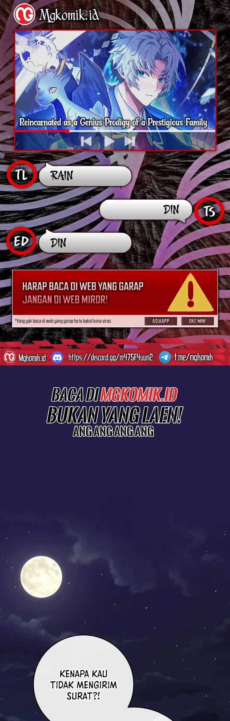 Baca Komik Reincarnated as a Genius Prodigy of a Prestigious Family Chapter 24 Gambar 1