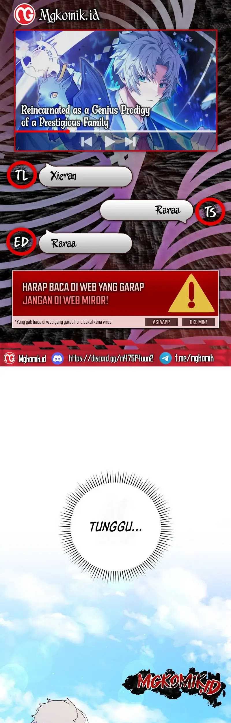 Baca Komik Reincarnated as a Genius Prodigy of a Prestigious Family Chapter 16 Gambar 1