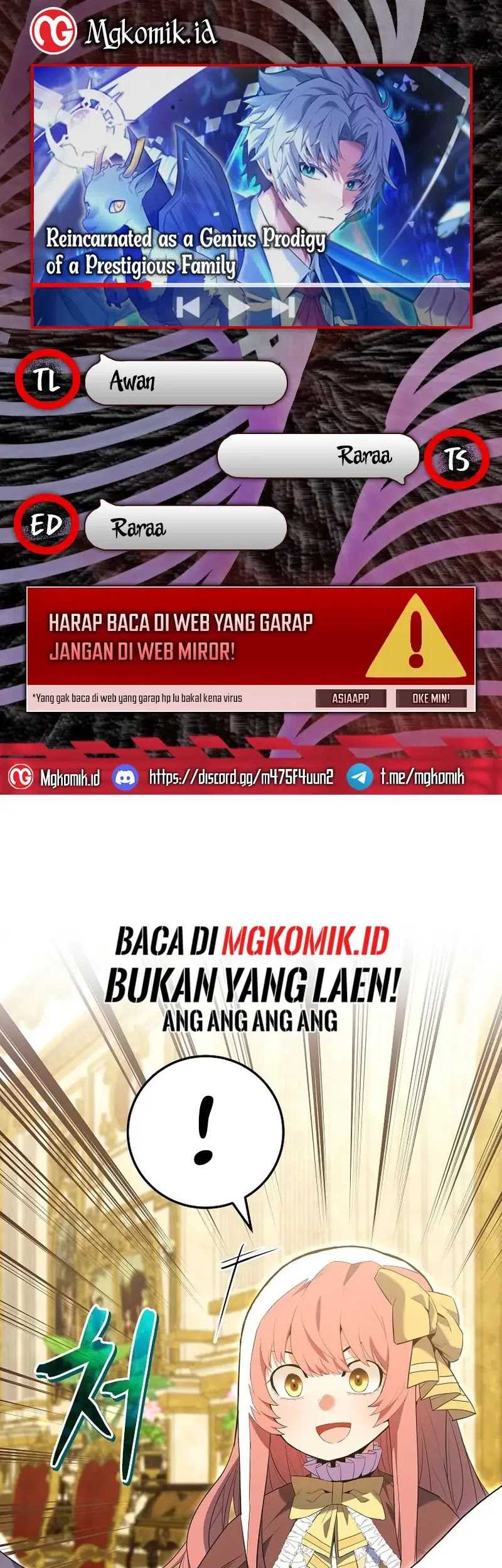 Baca Komik Reincarnated as a Genius Prodigy of a Prestigious Family Chapter 10 Gambar 1