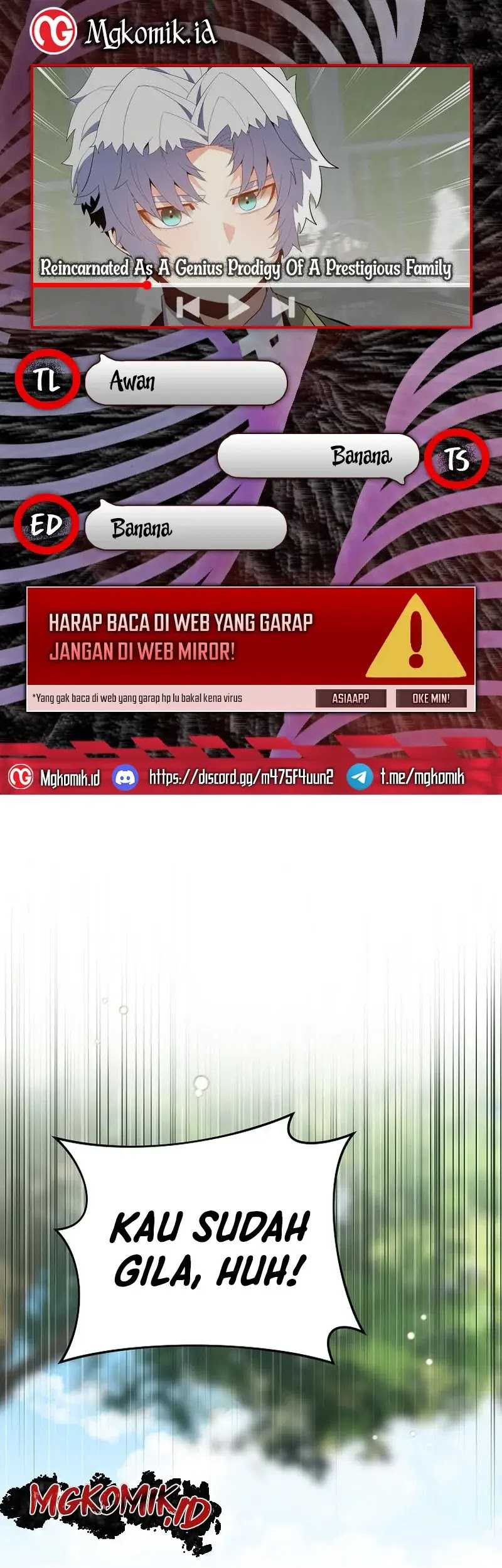 Baca Komik Reincarnated as a Genius Prodigy of a Prestigious Family Chapter 07 Gambar 1