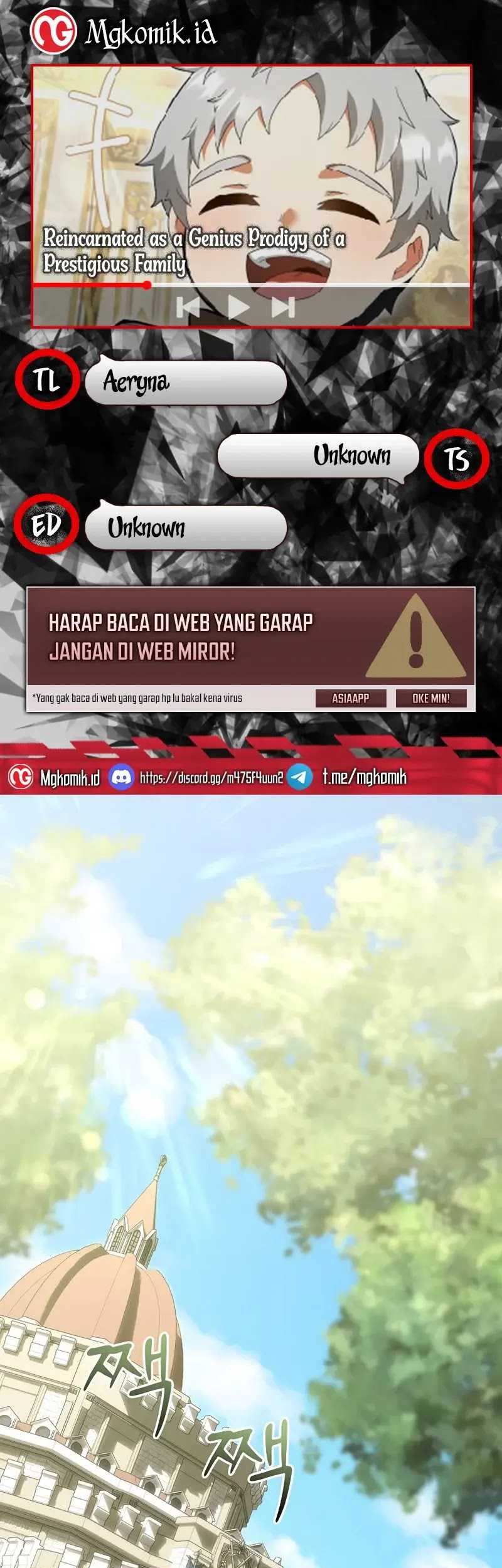 Baca Komik Reincarnated as a Genius Prodigy of a Prestigious Family Chapter 02 Gambar 1