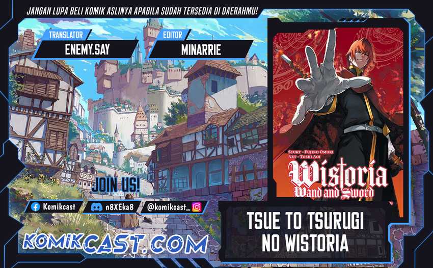 Baca Komik Tsue to Tsurugi no Wistoria Chapter 50 Gambar 1
