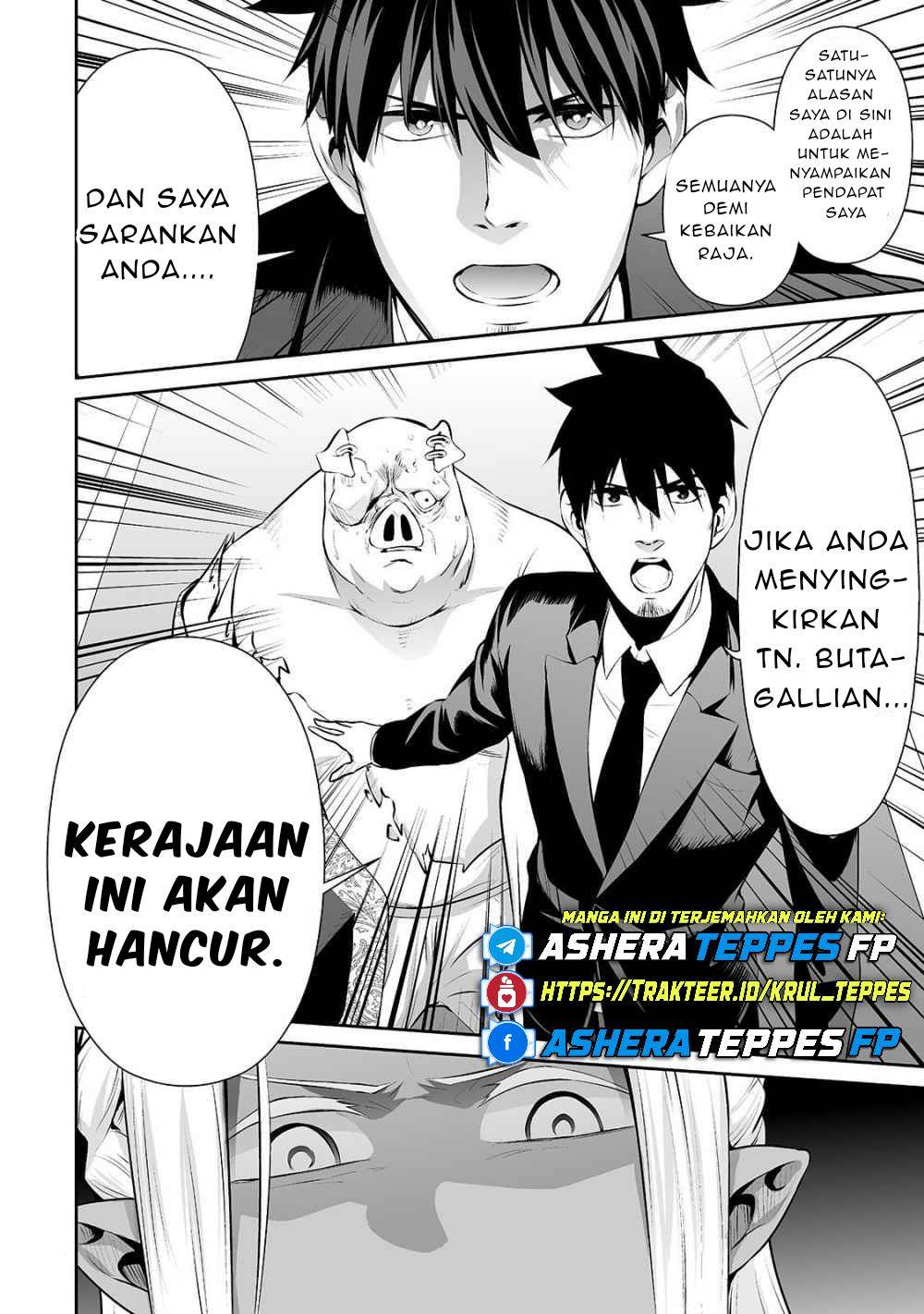 Salaryman Ga Isekai Ni Ittara Shitennou Ni Natta Hanashi Chapter 18 Gambar 17