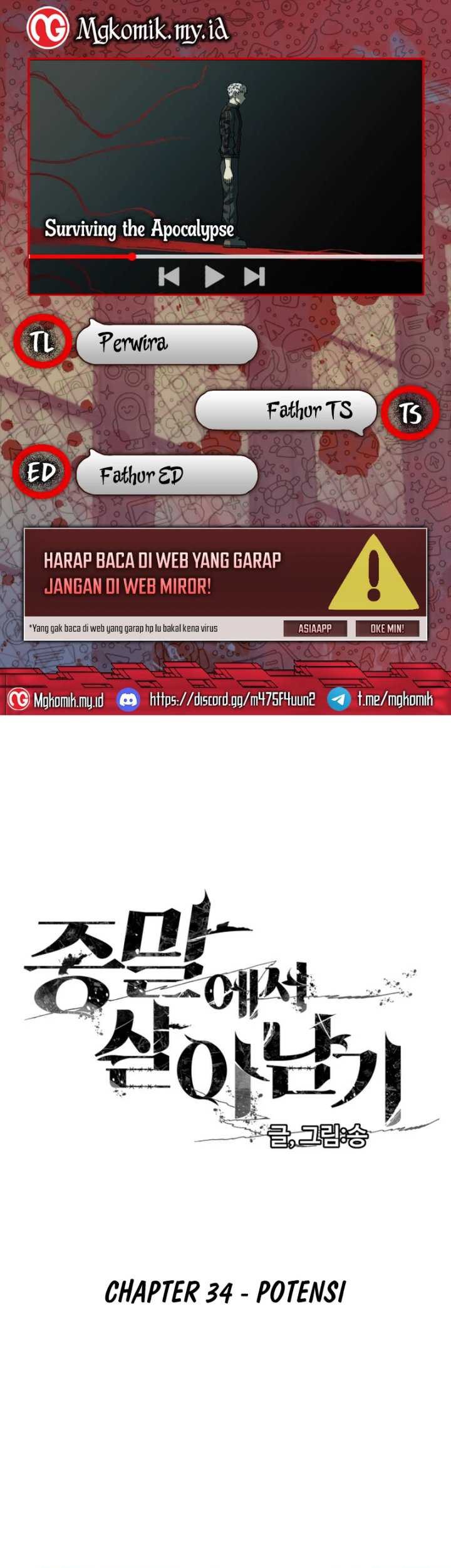 Baca Komik Surviving the Apocalypse Chapter 34 Gambar 1