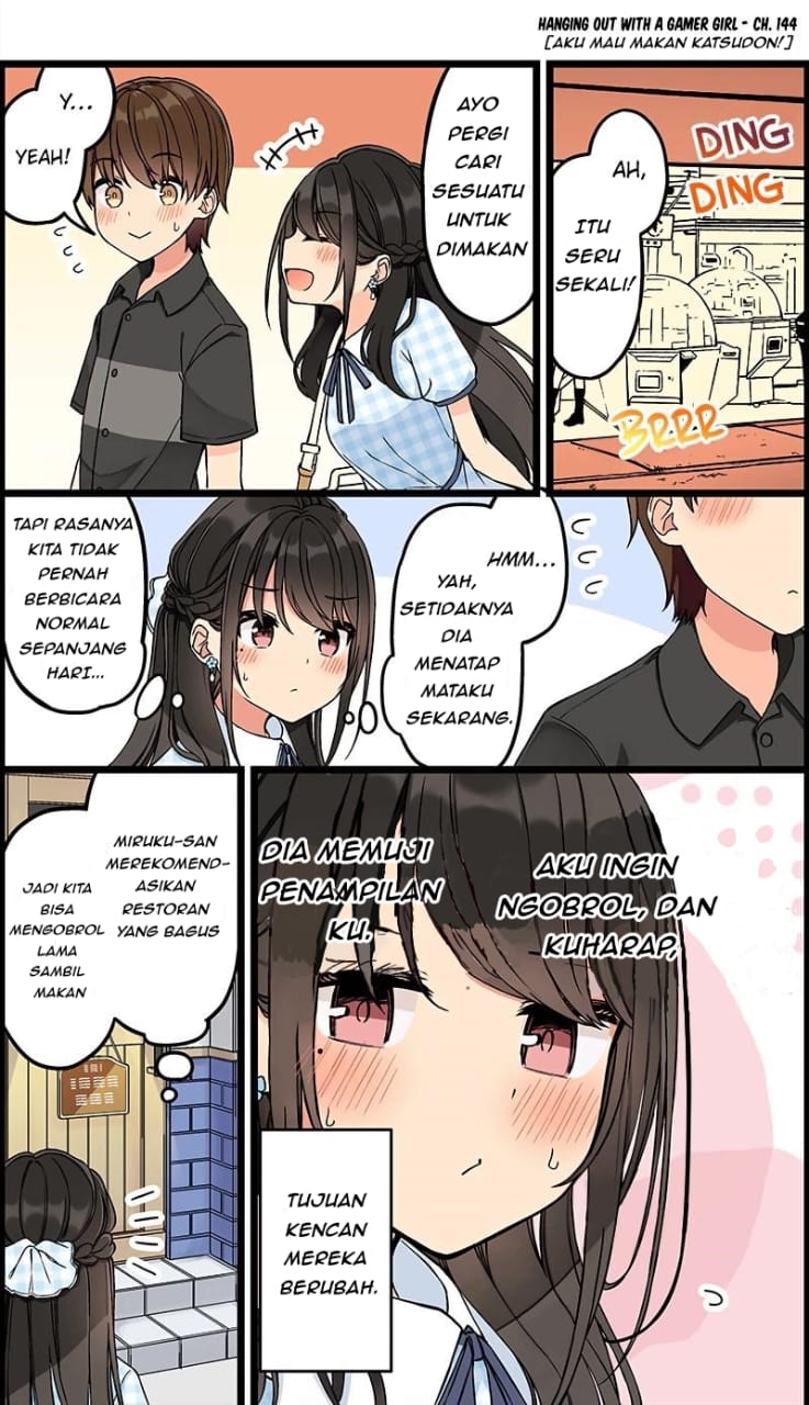 Baca Komik Hanging Out with a Gamer Girl Chapter 144 Gambar 1