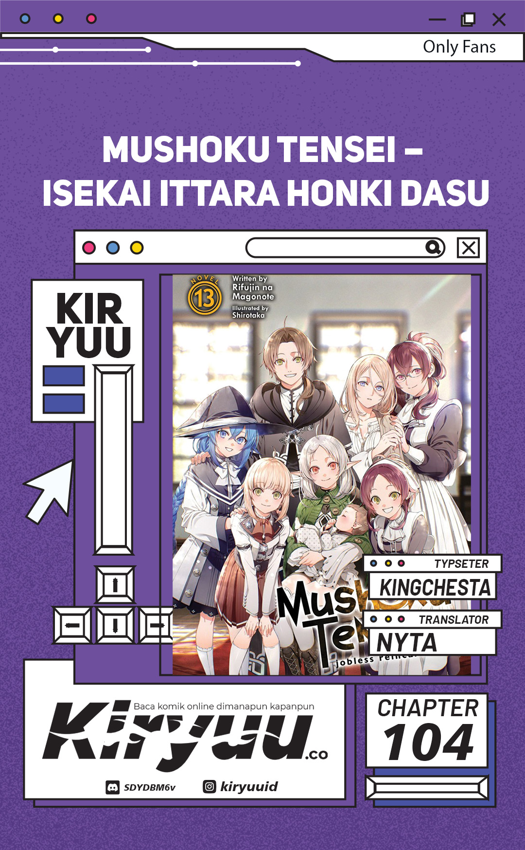 Baca Komik Mushoku Tensei: Isekai Ittara Honki Dasu Chapter 104 Gambar 1