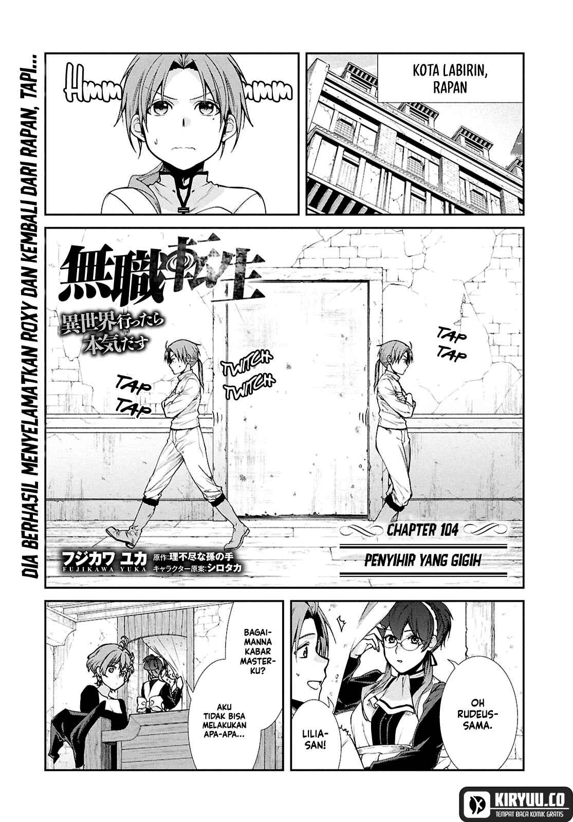 Baca Mushoku Tensei: Isekai Ittara Honki Dasu Chapter 104 Gambar 2