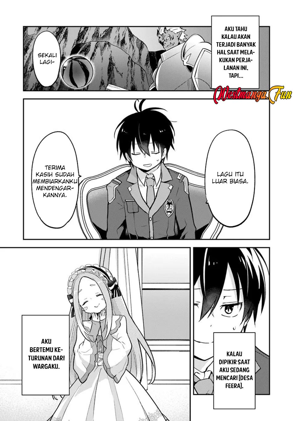 Baca Henkyou Gurashi no Maou, Tensei shite Saikyou no Majutsushi ni naru 〜Aisarenagara Nariagaru Moto Maō wa, Ningen o Shiritai〜 Chapter 46 Gambar 2
