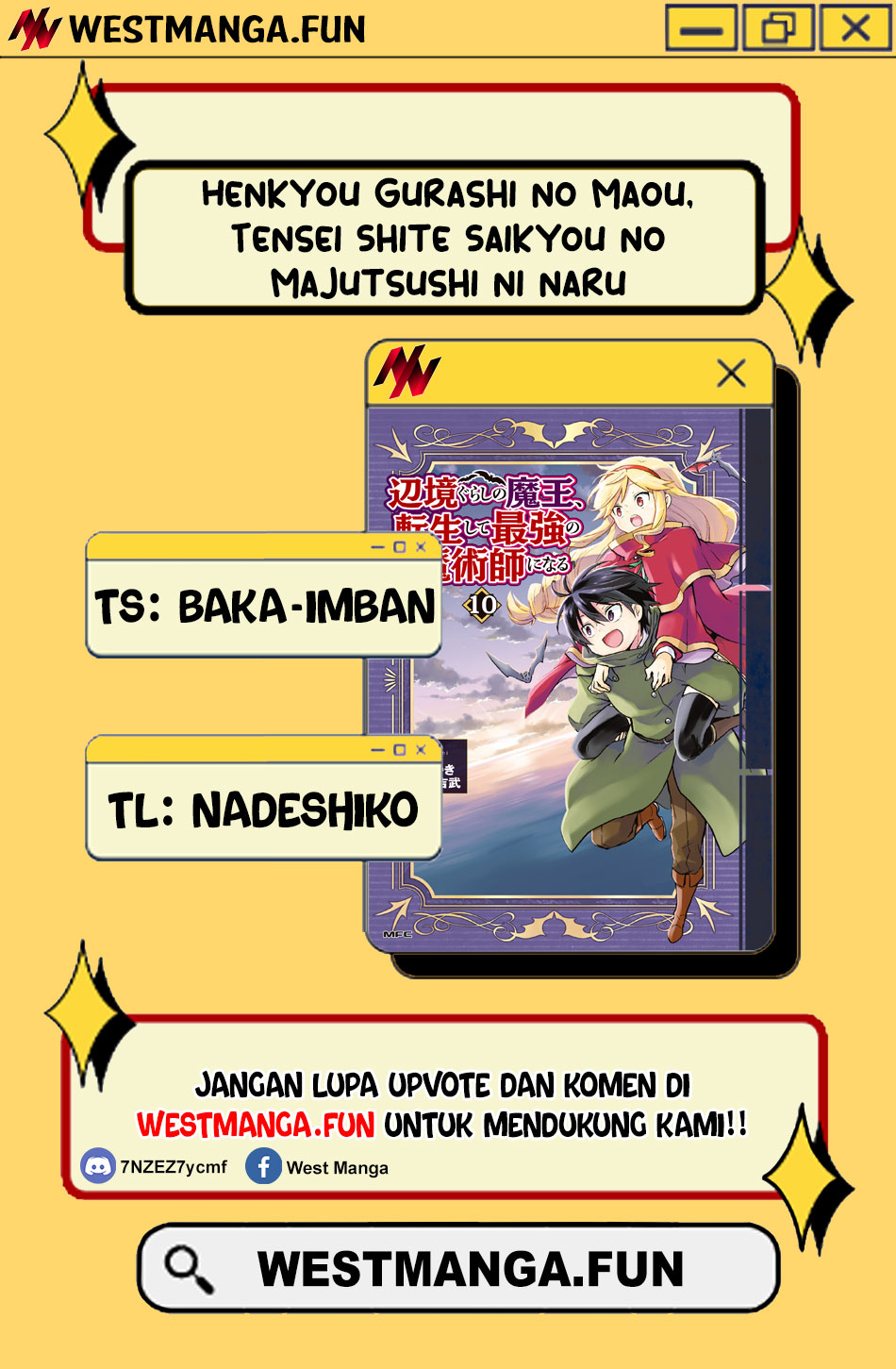 Henkyou Gurashi no Maou, Tensei shite Saikyou no Majutsushi ni naru 〜Aisarenagara Nariagaru Moto Maō wa, Ningen o Shiritai〜 Chapter 46 Gambar 4