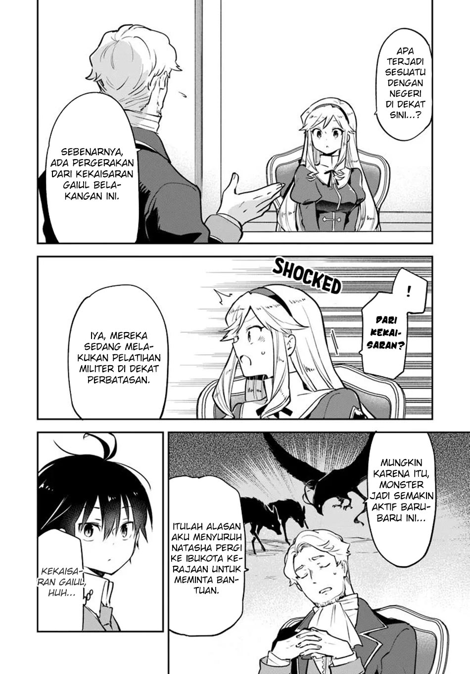 Henkyou Gurashi no Maou, Tensei shite Saikyou no Majutsushi ni naru 〜Aisarenagara Nariagaru Moto Maō wa, Ningen o Shiritai〜 Chapter 46 Gambar 6