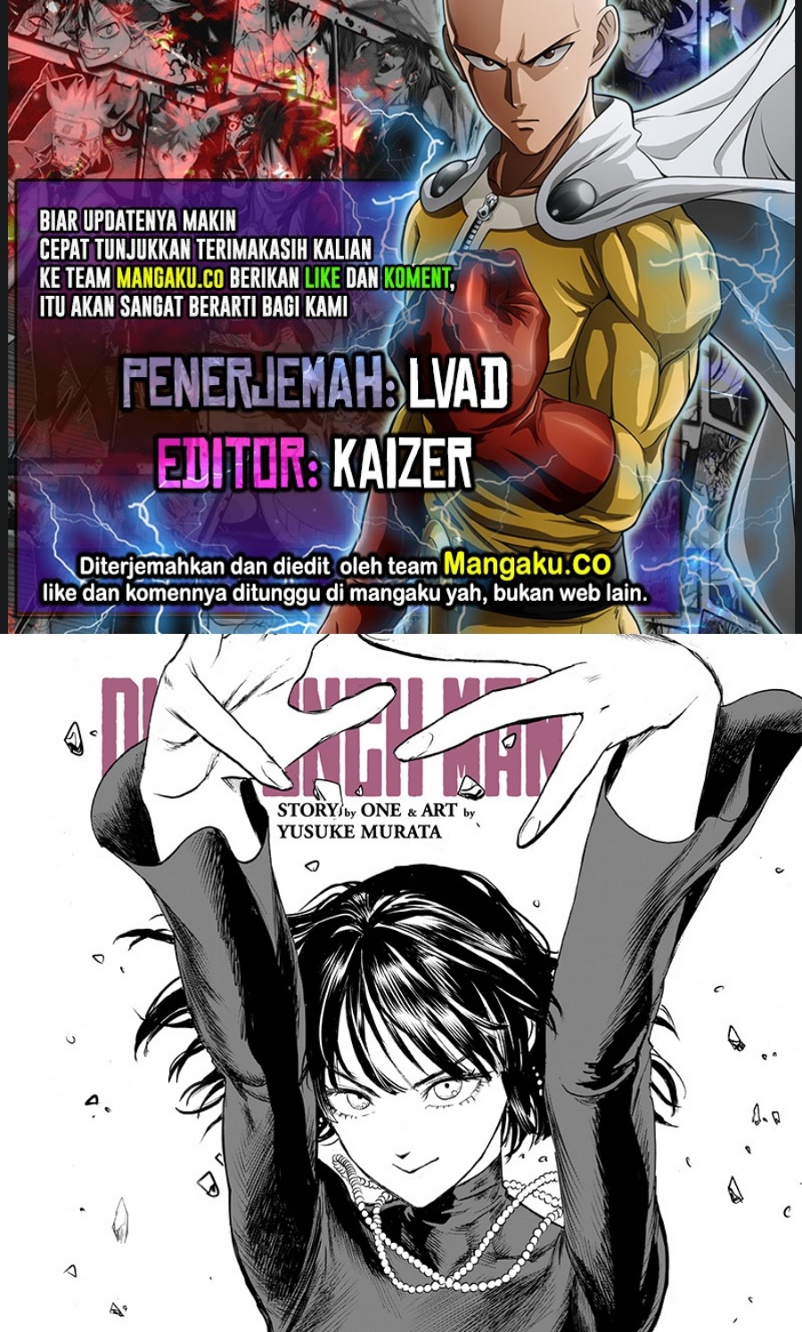 Baca Komik One Punch Man Chapter 197.6 Gambar 1