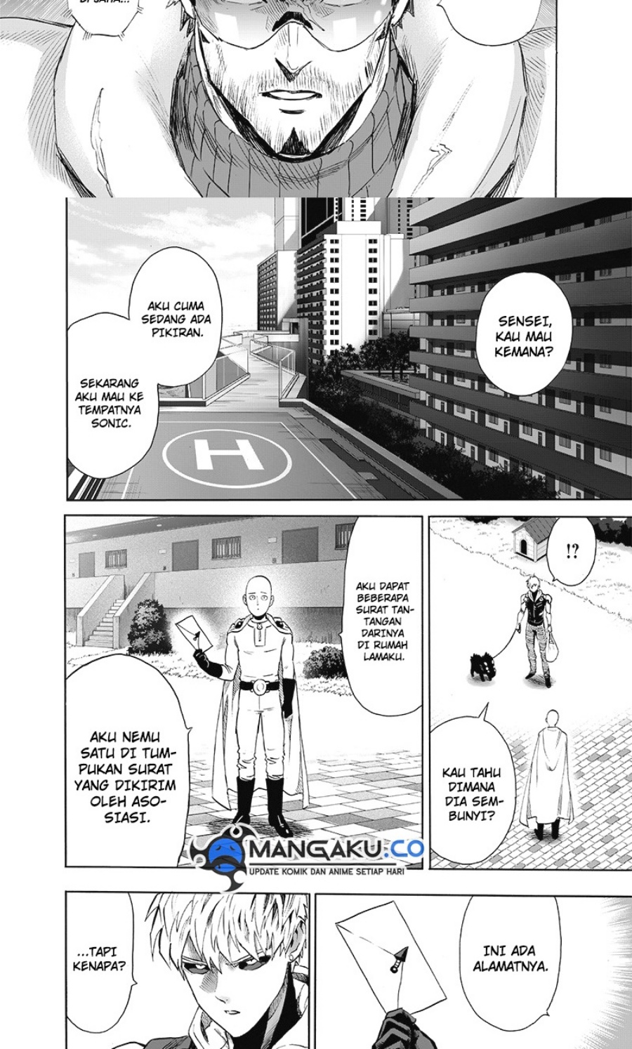 One Punch Man Chapter 261.1 Gambar 9