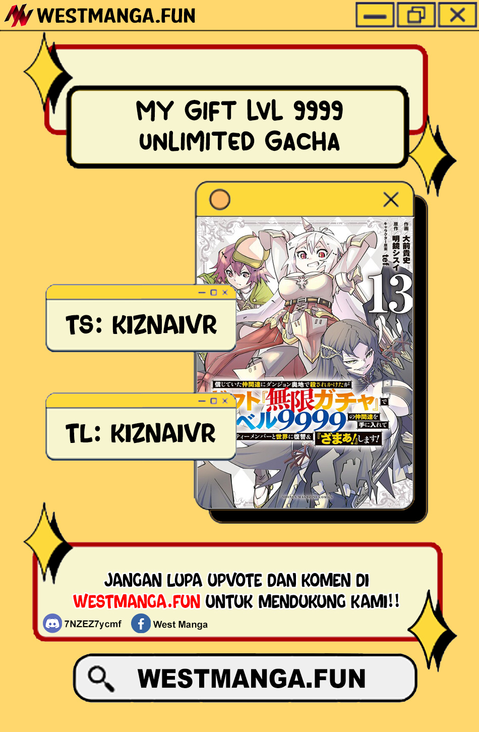 My Gift LVL 9999 Unlimited Gacha Chapter 157 Gambar 3