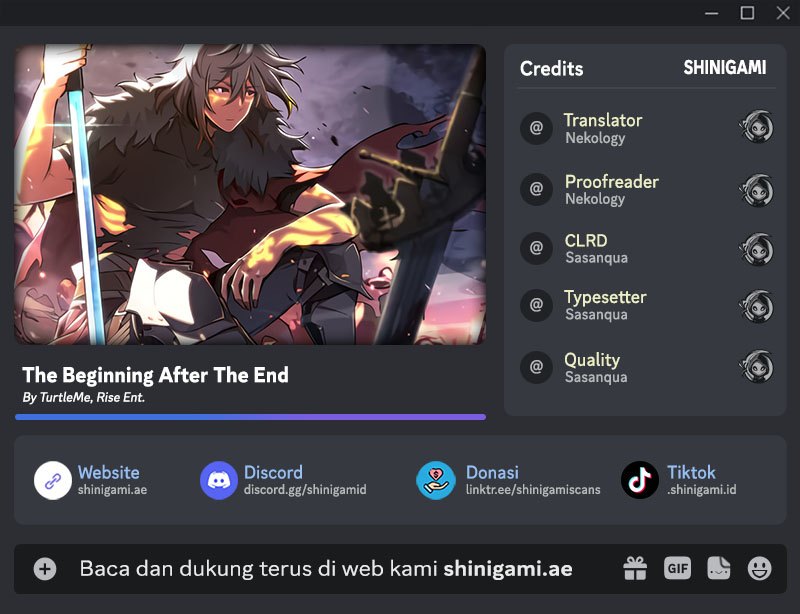 Baca Komik The Beginning After The End Chapter 185 Gambar 1
