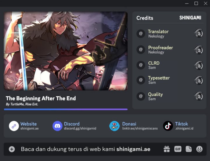 Baca Komik The Beginning After The End Chapter 179 Gambar 1