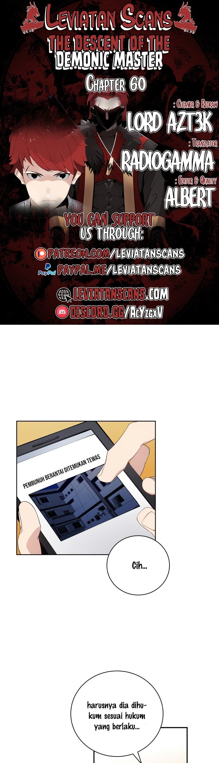 Baca Komik The Descent of the Demonic Master Chapter 60 Gambar 1