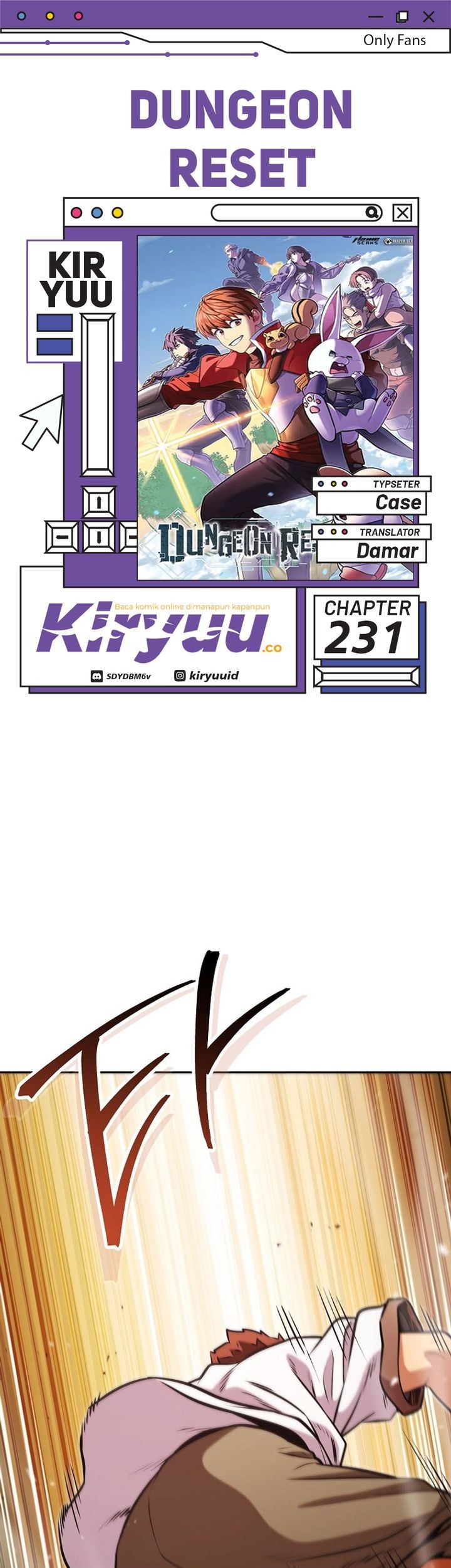 Baca Komik Dungeon Reset Chapter 231 Gambar 1