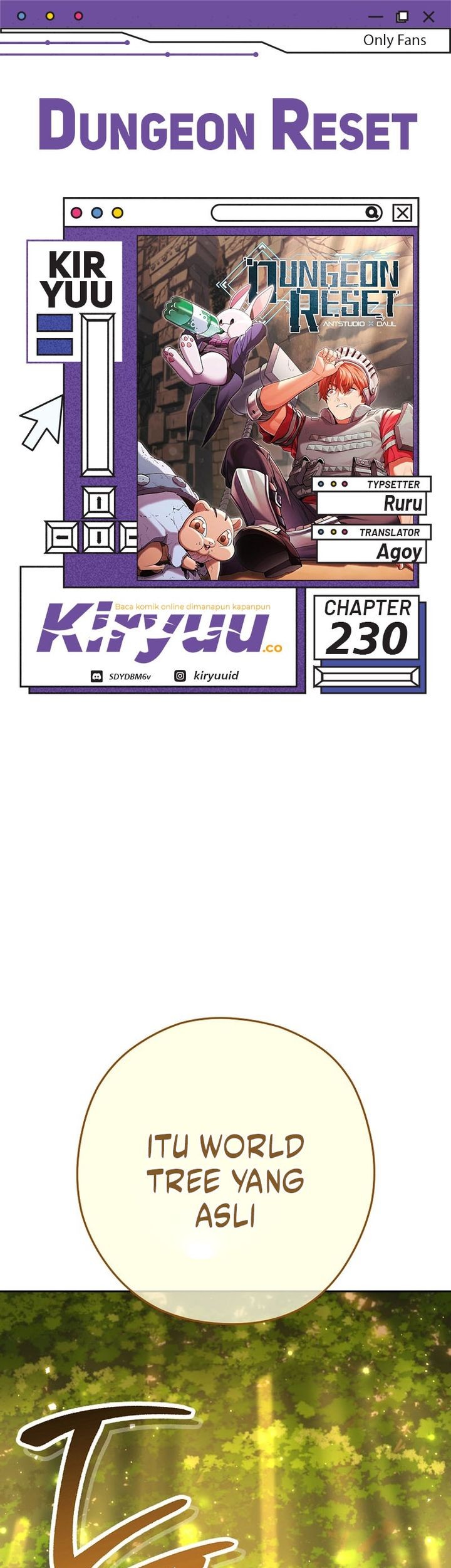 Baca Komik Dungeon Reset Chapter 230 Gambar 1