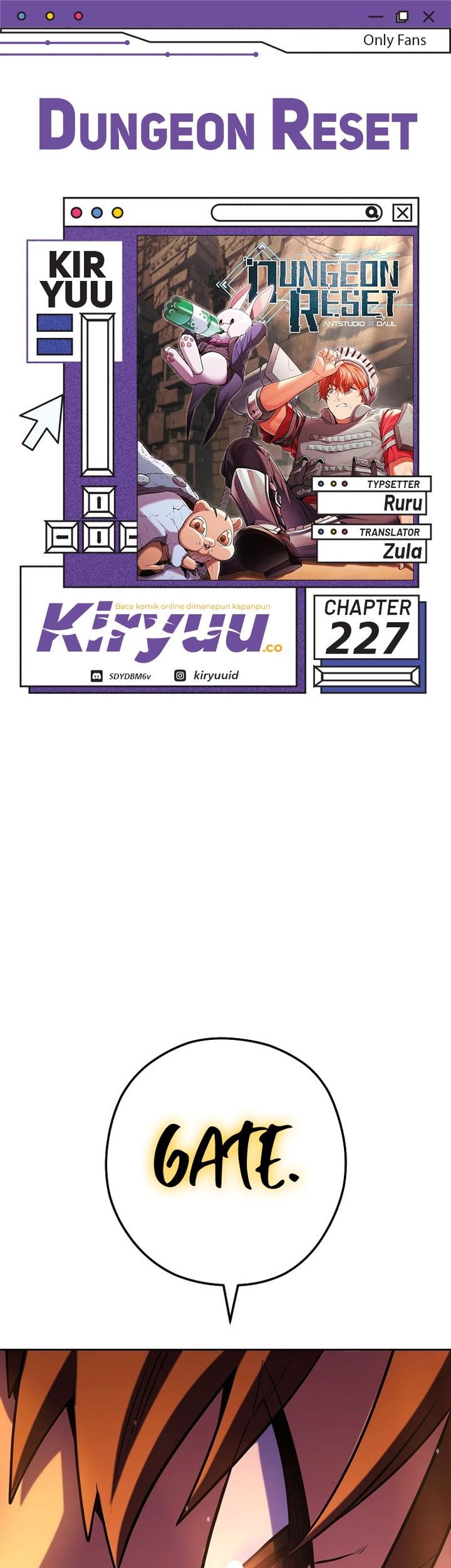 Baca Komik Dungeon Reset Chapter 227 Gambar 1