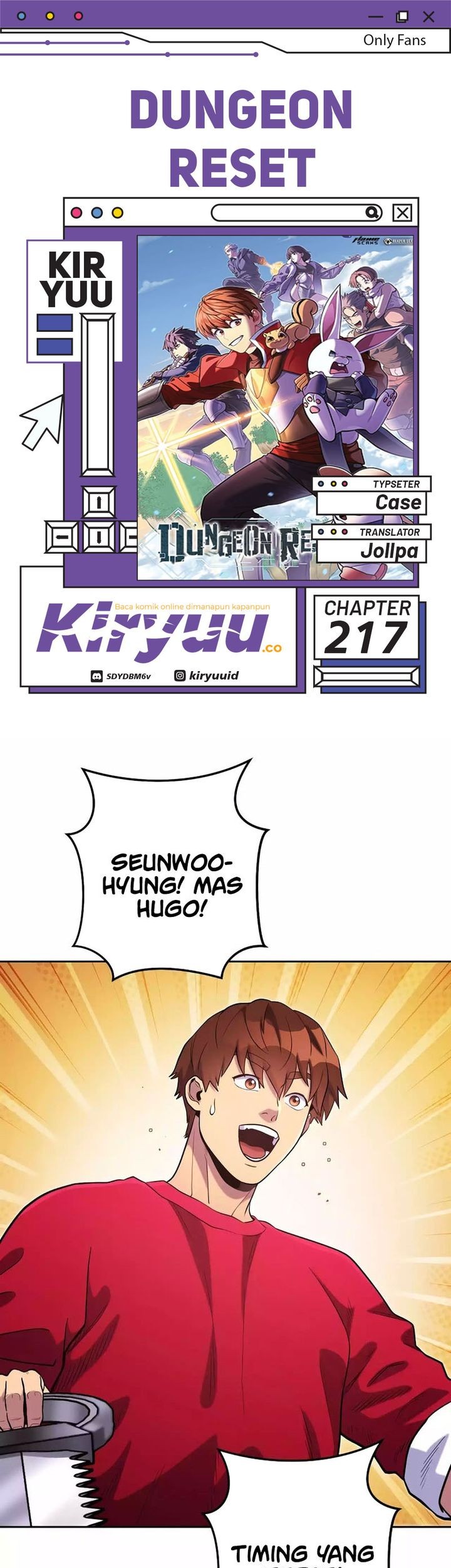 Baca Komik Dungeon Reset Chapter 217 Gambar 1