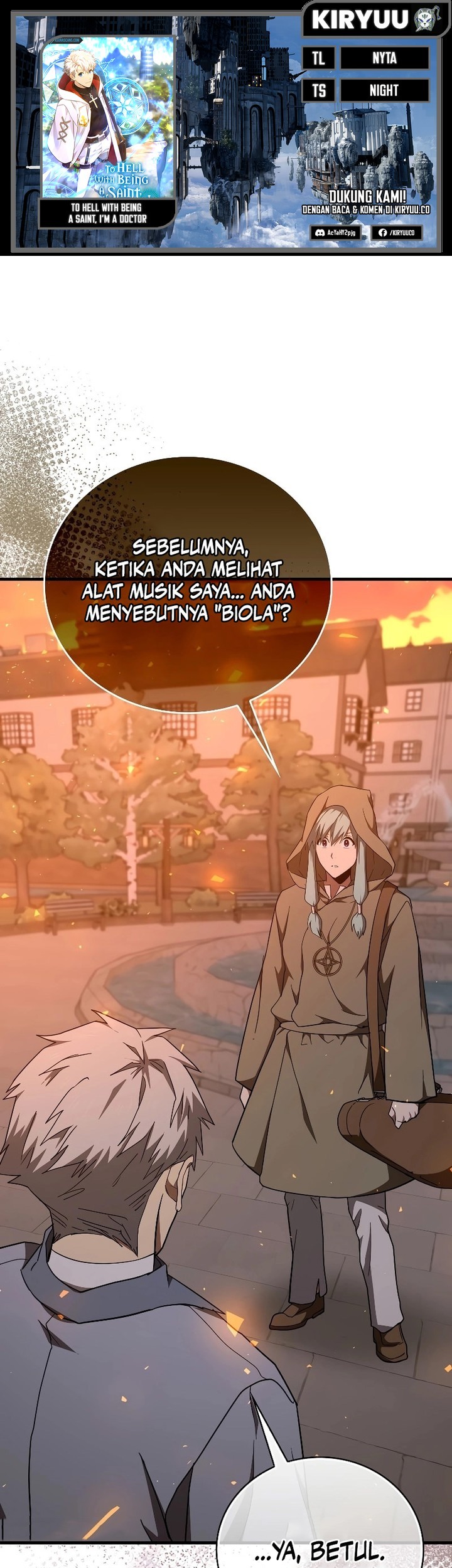 Baca Komik To Hell With Being a Saint, I’m a Doctor Chapter 87 Gambar 1